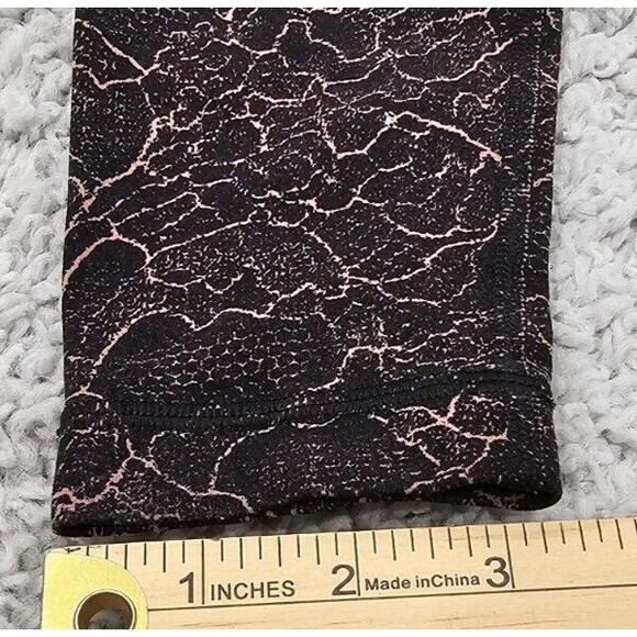 Lululemon Womens Align Leggings Full Length Pocket Lacescape Black Yoga Size 2 - Picture 13 of 13